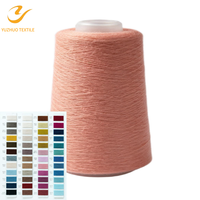 Tissu polaire arctique 18S/2 en fil filé teint, anti-boulochage, 42% acrylique, 28% nylon, 30% PBT, doux, léger, chaud et écologique pour vêtements