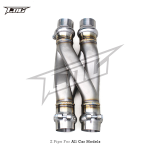 OEM 316 Acier inoxydable, taille personnalisée, tuyau en Z universel, tuyau en <span class=keywords><strong>X</strong></span> avec 2,5 pouces / 2,75 pouces / 3 pouces pour tous les modèles de voitures, tuyau d'échappement - Product Image 2