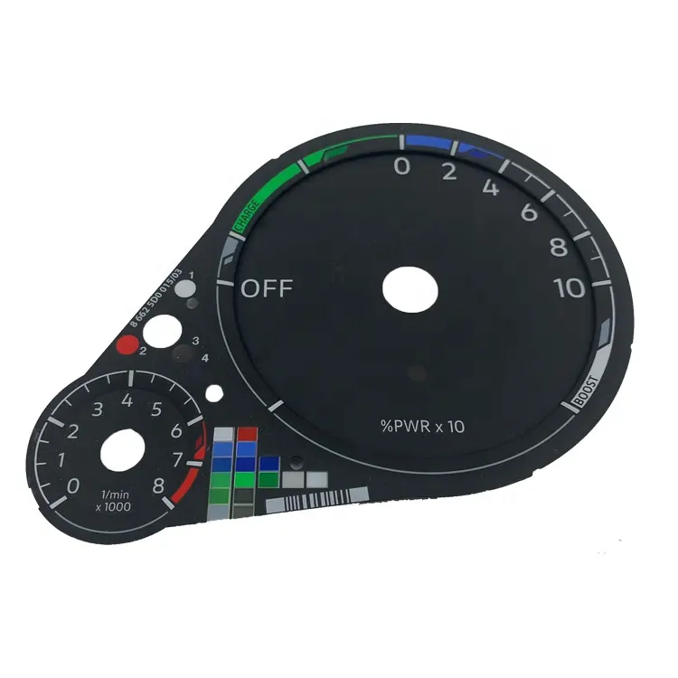 Custom 3D OEM ODM Dashboard And Screen Printing Auto Dashboard Speedometer for Cars