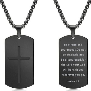 Collares al por mayor con placas de identificación para perros, de metal grabado, chapados en oro/plata/negro, con palabras personalizadas, LOGO o imagen - Product Image 2