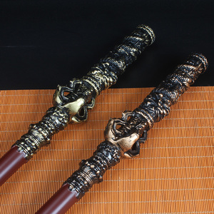 Mito nero di 80cm/31.5 ": Wukong Jin Gu Bang PU forma oggetti di scena Cosplay di due dimensioni disponibili - Product Image 6