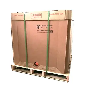 Recycelte 1000 Liter ibc Behälter flüssige Verpackungs box Papier ibc Tank Trommel
