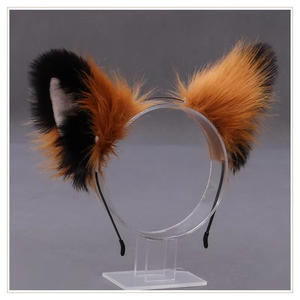 Lolita <span class=keywords><strong>Cat</strong></span> Ears عقال Bowknot تأثيري زي حزب إكسسوار لأنيمي الأحداث لعصابات الرأس - Product Image 2