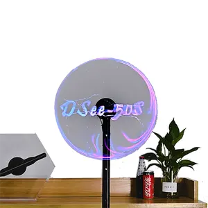 Dselab Dsee-50s Grosir 3D Hologram LED Iklan Peralatan Proyektor untuk Toko