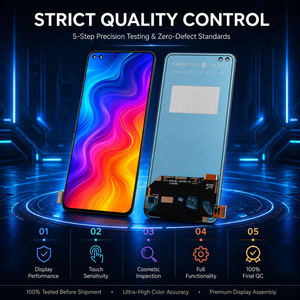 Mobiele telefoon touchscreen voor OnePlus Nord <span class=keywords><strong>AC2003</strong></span> AC2001 US064G1779A 6.44 inch LCD scherm, fabrieksnieuw - Product Image 3