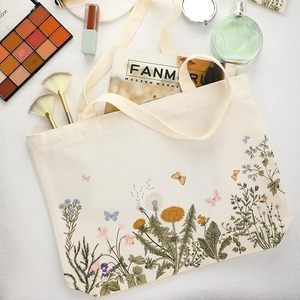 Túi mua sắm Phụ nữ túi xách phụ nữ tùy chỉnh tái sử dụng 12oz có thể in <span class=keywords><strong>Canvas</strong></span> <span class=keywords><strong>Tote</strong></span> Túi với logo - Product Image 6