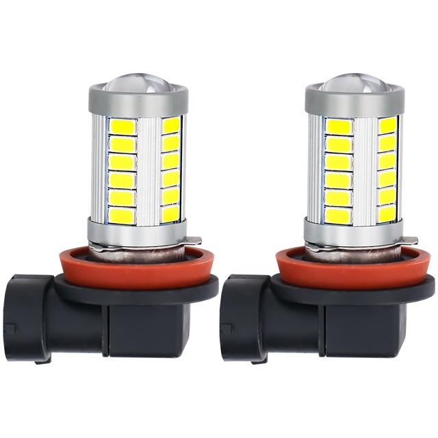 OEM ODM LED 33SMD 5730 High Brightness 620LM LED Headlight H8 H11 Bulb for Car DJ115-H8