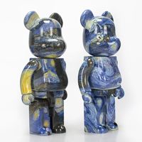 Vente en gros d'usine - Figurine Bearbrick 400% en ABS, emballage en boîte colorée, Bearbrick 400 de collection