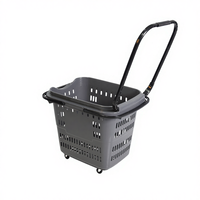 Panier de courses en plastique réutilisable, écologique, durable et de haute qualité avec poignées réglables