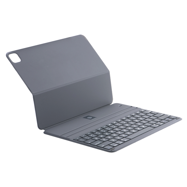 Magnetic Folio Plastic Case Cover Wireless Ultra Thin Full Size Keyboard Replaceable Battery for iPad Air 13" M2/M3 iPad Pro