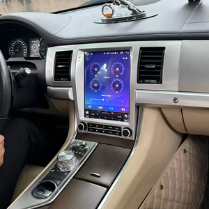 Navigation automobile <span class=keywords><strong>de</strong></span> style Tesla DOS 9,7 pouces pour <span class=keywords><strong>Jaguar</strong></span> XF 2007-2015, système multimédia Android pour <span class=keywords><strong>voiture</strong></span>, GPS, CarPlay sans fil, carte SIM 4G - Product Image 3