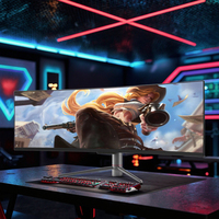 Moniteur de jeu incurvé de 49 pouces OEM Professional 4K OLED Super Wide LED 144HZ/165HZ Monitor Gmaing PC