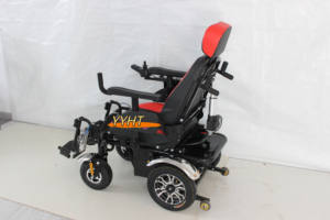 電動車椅子モーター24v12aセルフロッキングブレーキ車椅子軽量車椅子 - Product Image 6