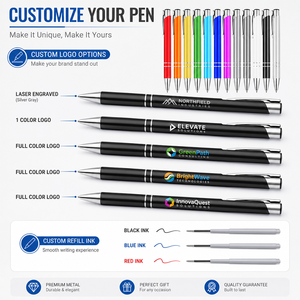 Personalizzare il Logo per le case per la penna a sfera in metallo <span class=keywords><strong>invecchiato</strong></span> azienda di promozione del marchio regalo LOGO personalizzato penna a sfera - Product Image 3