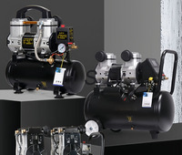 Compresseurs industriels à deux pôles, moteur silencieux 2800 tr/min, alimentation à haut débit, faible bruit et vibrations, compresseur d'air sans huile