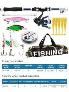 Excellent Prix <span class=keywords><strong>Débutant</strong></span> <span class=keywords><strong>Mer</strong></span> Canne À Pêche Ensemble Longue Coulée Moulinet Appât Sac Carpe <span class=keywords><strong>Mer</strong></span> Canne Équipement <span class=keywords><strong>De</strong></span> Pêche Combinaison - Product Image 3