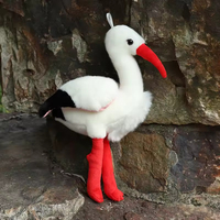 Haute Qualité Personnalisé Oiseaux En Peluche Jouet Adorable Réaliste Aigle Vautour Cigogne Pélican Jouets En Peluche pour Enfants Filles Garçons Cadeau