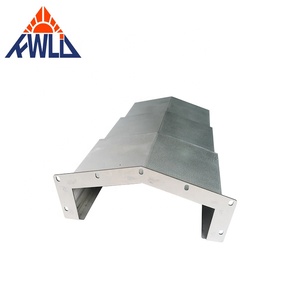 Couverture de protection télescopique en acier au carbone à grande vitesse pour machine de fraisage à <span class=keywords><strong>portique</strong></span> CNC - Product Image 1