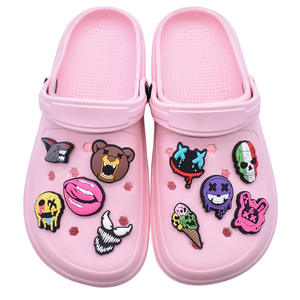 Best-seller série d'<span class=keywords><strong>horreur</strong></span> Chaussures Charme Halloween fête cadeau Chaussures Charme dessin animé fantôme créature Sandales bracelet charme pour enfants - Product Image 2