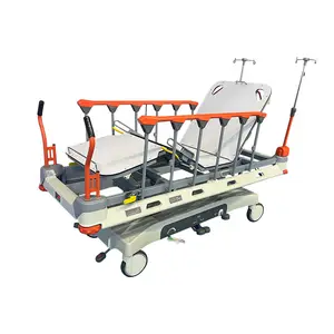 Maca de ambulância dobrável para hospital, carrinho de emergência para ambulância ORP-EA9C, novo design, venda de fábrica