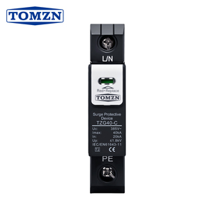 TOMZN TZG40-B/C/D 1P AC 275V 385V 420V Dispositivo di Protezione da Sovratensioni (SPD) a Schermatura 20kA 40kA 60kA Protezione da Fulmini T2 1.8kV - Product Image 1