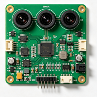 Circuit imprimé multicouche HDI personnalisé pour système de diagnostic médical, carte FR4 haute stabilité, contrôle d'impédance, service PCBA SMT, RoHS