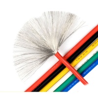 Hexie 2awg 4awg 6awg 8awg 10awg 12awg 14awg 16awg 18awg 200M fil de Silicone rouge noir câble en caoutchouc de Silicone Flexible résistant à la chaleur