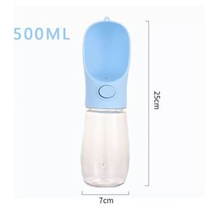 Bouteille d'eau portable pour chien et chat d'intérieur, dispositif d'abreuvement pour animaux de compagnie en plastique écologique pour petits animaux - Product Image 4