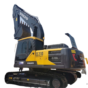 Venta caliente usado Volvo 21ton EC210 granja hidráulica excavadoras sobre orugas excavadora grande de segunda mano excavadoras caseras - Product Image 1