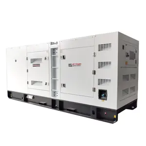 Super Silent Soundproof 200kva 250kw Diesel Generator Set AC Alternator 50/60Hz Water Cooling System