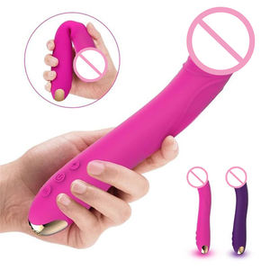 Masajeador de clítoris y Vagina para mujeres, consolador suave y Real recargable por Usb - Product Image 1