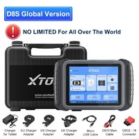 Herramienta de Diagnóstico Automotriz XTOOL D8S 2026, Programador de Llaves Activas con Codificación ECU, 38 Servicios, Actualización en Línea, con CAN FD, DOIP, Topología, PK D8