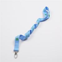 CH Wholesale Sublimation Printing Polyester Lanyards With Logo Custom Certification Keychain OEM ODM ECO Promotion Event Gifts