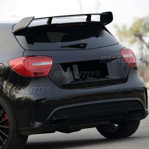 Alerón Trasero Negro para Mercedes Benz Clase A W176 A250 A45 A180 A200 AMG 2013-2018 W177 A35 A180 A220 A260 2019+ - Product Image 4
