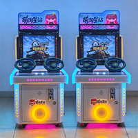 Machine de jeu de course d'arcade pour enfants |   Simulateur de course automobile à monnayeur pour 2 joueurs pour parc d'attractions
