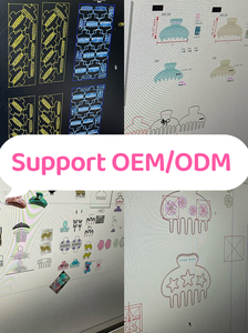 डॉवेल कोरियन शरद ऋतु सर्दियों काले लाल कर्व्ड फ्रान्स गोल्ड लेबल बाल क्लैश - Product Image 6