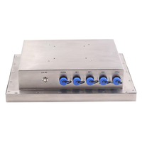 10 pulgadas 12 pulgadas al aire libre de acero inoxidable Ip65 Ip67 impermeable Aio Pc con lector RFID