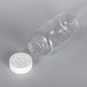 Flacone in PET trasparente da 150cc all'ingrosso per pillole, capsule, <span class=keywords><strong>medicinali</strong></span>, vitamine e integratori con tappi CRC - Product Image 4