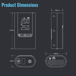 Inflador de Neumáticos y Arrancador de Emergencia de Alta Calidad para Accesorios de Auto, Batería de 10000 mAh con Luz LED, Bomba de Aire para Auto, Compresor de Aire - Product Image 6