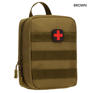 Bolsa de Almacenamiento con Cierre para Kit Médico de Emergencia y Supervivencia al Aire Libre, Bolsa de Primeros Auxilios Pequeña para Entrenamiento, Bolsa Médica Táctica - Product Image 6