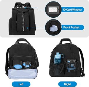 <span class=keywords><strong>Bolsa</strong></span> <span class=keywords><strong>para</strong></span> <span class=keywords><strong>Patines</strong></span> de Ruedas <span class=keywords><strong>para</strong></span> Hombre y Mujer, Mochila <span class=keywords><strong>para</strong></span> <span class=keywords><strong>Patines</strong></span> de Hielo <span class=keywords><strong>para</strong></span> Zapatos de Patinaje hasta la Talla 13 de Hombre, con Múltiples Bolsillos <span class=keywords><strong>para</strong></span> <span class=keywords><strong>Patines</strong></span> en Línea - Product Image 4