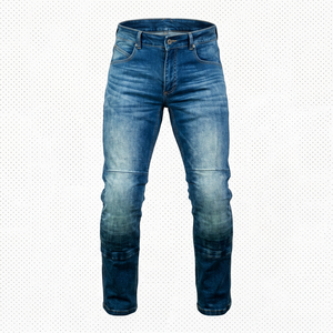 Men's 2025 Casual Mid Waist Jeans Pants Denim Cotton <b>Straight</b> Style Breathable Spring Summer Autumn High Quality - Product Image 1