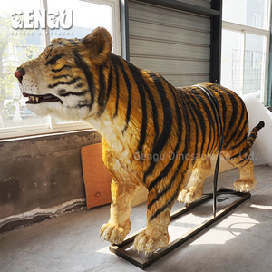 Estatua <span class=keywords><strong>de</strong></span> <span class=keywords><strong>Tigre</strong></span> Animatrónico para Interiores, <span class=keywords><strong>Tigre</strong></span> <span class=keywords><strong>de</strong></span> Jardín <span class=keywords><strong>en</strong></span> Venta para Varias Ocasiones: Centro Comercial, Aeropuerto, Guardería, Jardín <span class=keywords><strong>de</strong></span> Infancia, Escuela - Product Image 2