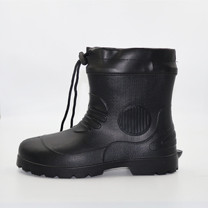 Bottes <span class=keywords><strong>de</strong></span> <span class=keywords><strong>pluie</strong></span> moussantes personnalisées pour la chasse tactique, la pêche, l'agriculture et la sécurité Bottes <span class=keywords><strong>de</strong></span> <span class=keywords><strong>pluie</strong></span> à la cheville en mousse EVA légères - Product Image 3