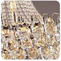 Lustre suspendu haut de gamme, style moderne français européen, pour salon de luxe, hall de villa, restaurant, lampe suspendue en cristal