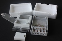 Medidor de Energía Monofásico E-POWER de 60A, Modelo H-DDS03 con Conector de Montaje para Accesorios Electrónicos en India