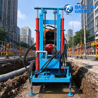 Foreuse hydraulique diesel 120M pour puits d'eau, idéale pour la construction, l'approvisionnement en eau des fermes et les applications domestiques