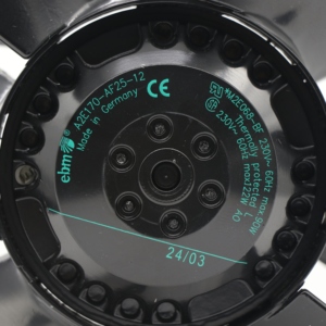 Ventilateur axial de refroidissement à rotor externe avec pales en plastique, 230 V CA, 60 Hz, 122 W, 130 mm, 2700 tr/min, 0,45 A, pour OEM électrique A2E170-AF25-12 M2E068-BF - Product Image 6