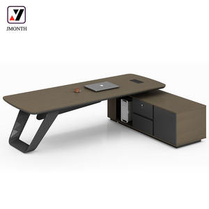 Escritorio Ejecutivo Moderno y Lujoso en Forma de L, Muebles de Oficina Duraderos de Madera para CEO, Jefe, Escritorios de Oficina con Certificación <span class=keywords><strong>CE</strong></span> - Product Image 2
