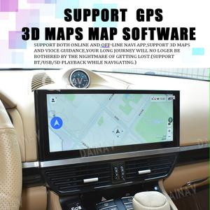 Autoradio Android 12 12,3 pouces, navigation GPS, audio 4G pour Porsche Cayenne 2011-2017, lecteur multimédia, système automobile 4G WIFI - Product Image 4